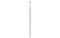 Art Advantage White Nylon Bristle Long Handle Fan #2 Paint Brush with Wood Handle - paint brushes for Acrylic , Oil or Watercolor - Face application, Nail Art